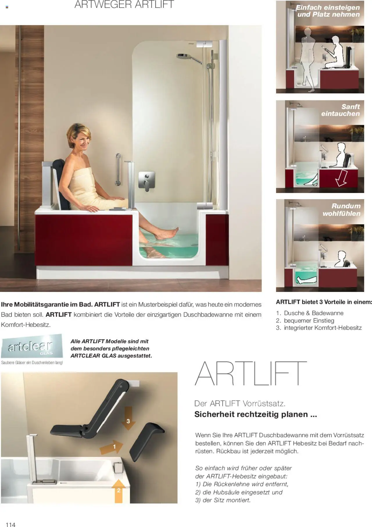 Fust Badezimmermagazin ab 05.05.2025 | Seite: 114 | Produkte: Bad, Dusche
