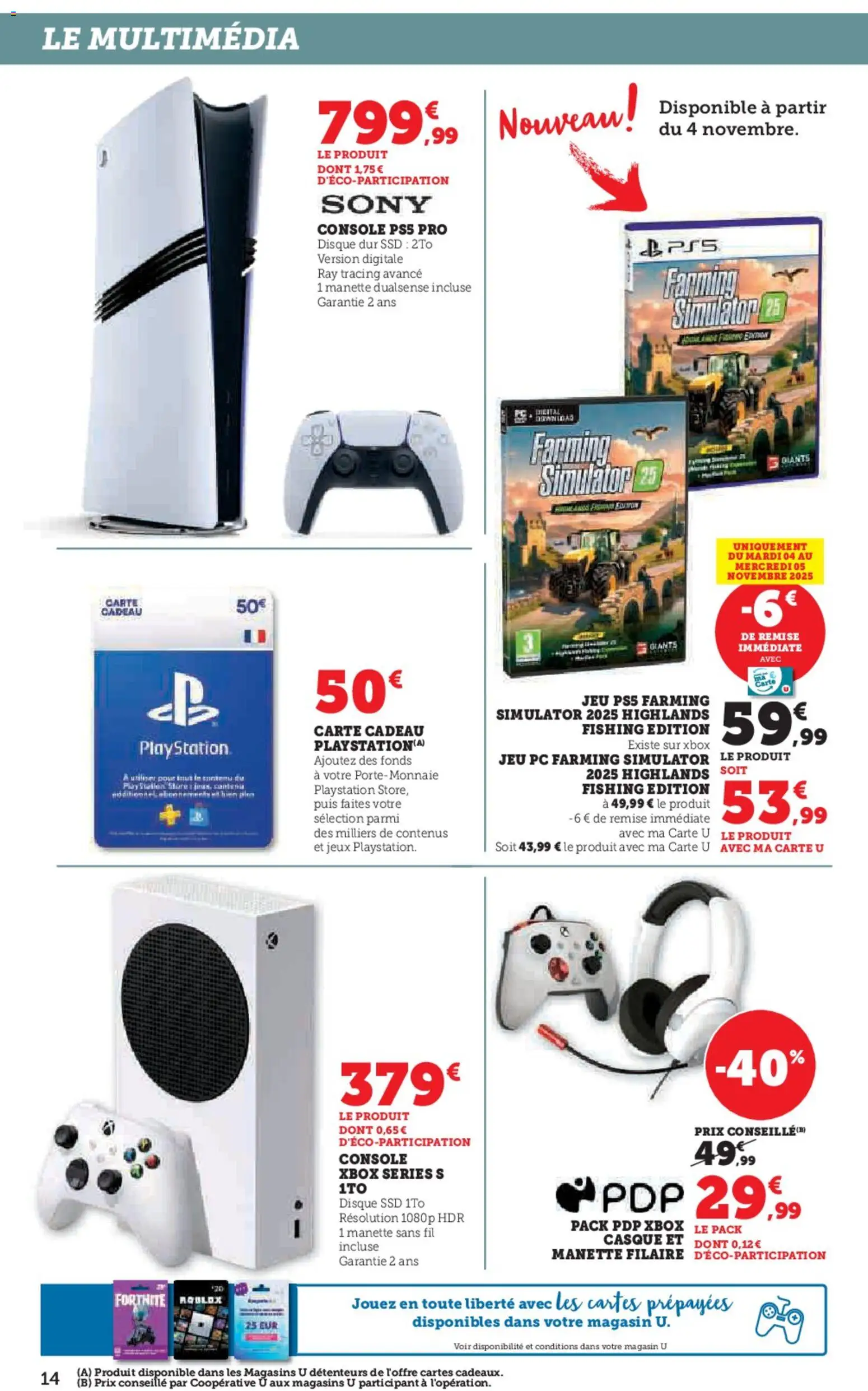 {H1} | Page: 14 | Produits: Playstation, Store, Jeux, Casque