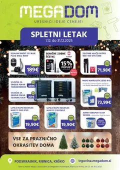 Megadom katalog akcije – veljaven od 01.12.2025