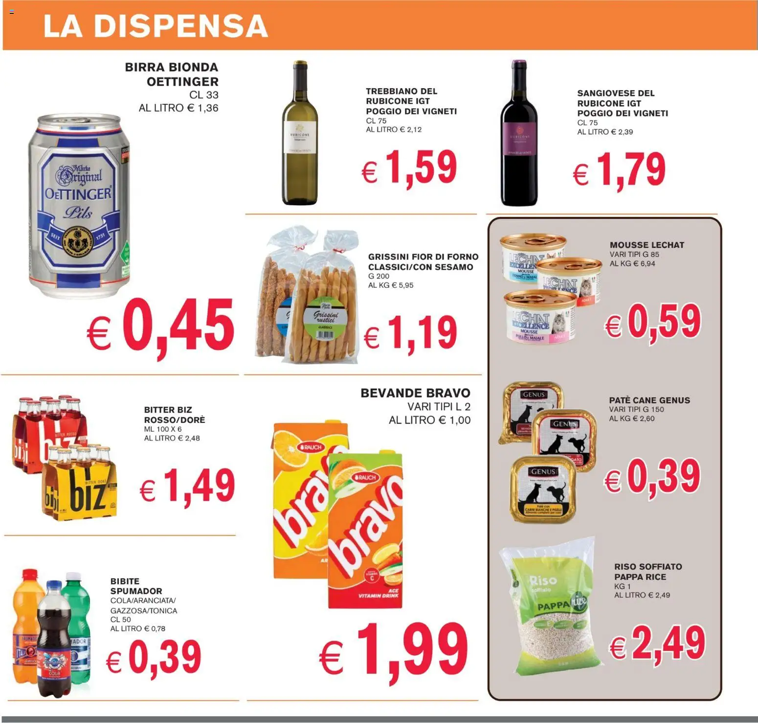 Volantino Coal del 09.01.2026 | Pagina: 10 | Prodotti: Paté, Birra, Riso, Bibite