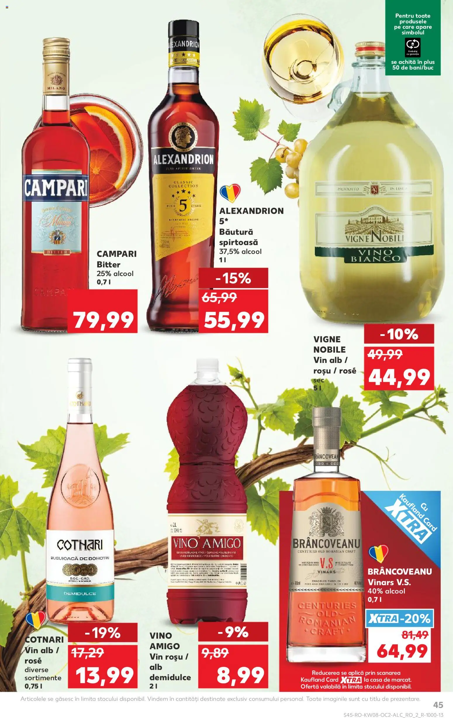 Noul catalog Kaufland – valabil de la 18.02.2026 | Pagină: 45 | Produse: Vin