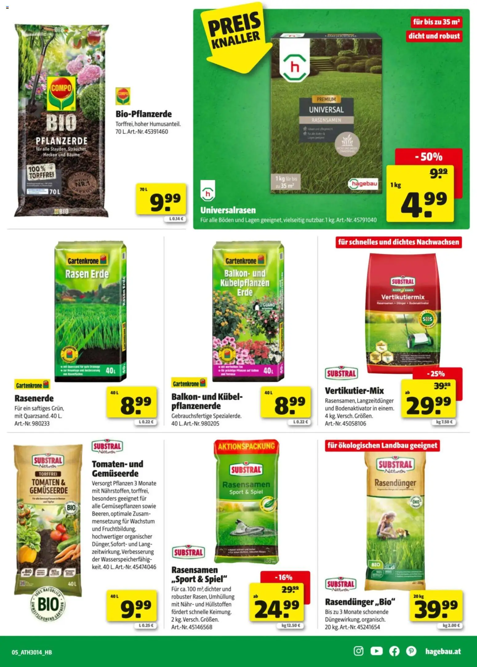 Hagebau Flugblatt gültig ab 27.04.2026 | Seite: 5 | Produkte: Spiel, Tomaten