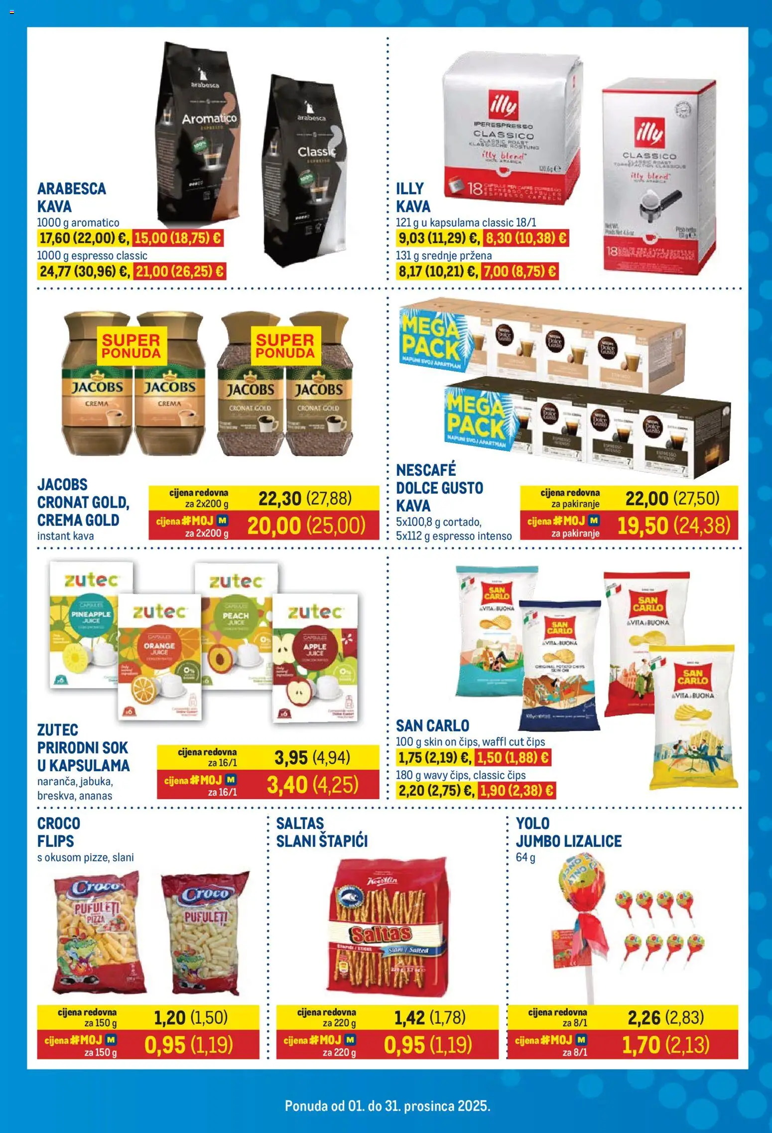 Metro katalog | vrijedi od 27.11.2025 | Stranica: 2 | Proizvodi: Flips, Dolce Gusto, Ananas, Lizalice