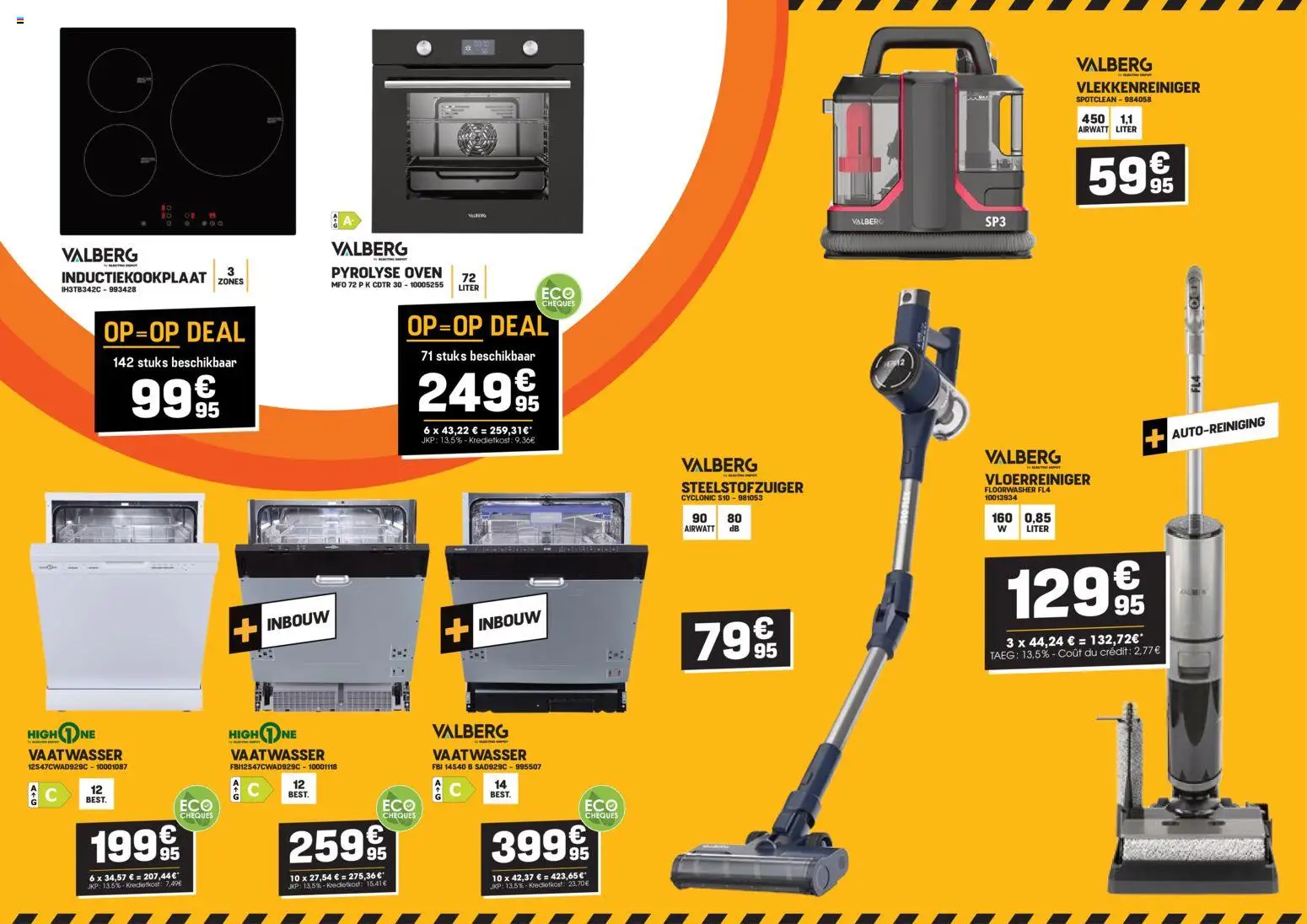 {H1} | Pagina: 3 | Producten: Oven, Vaatwasser