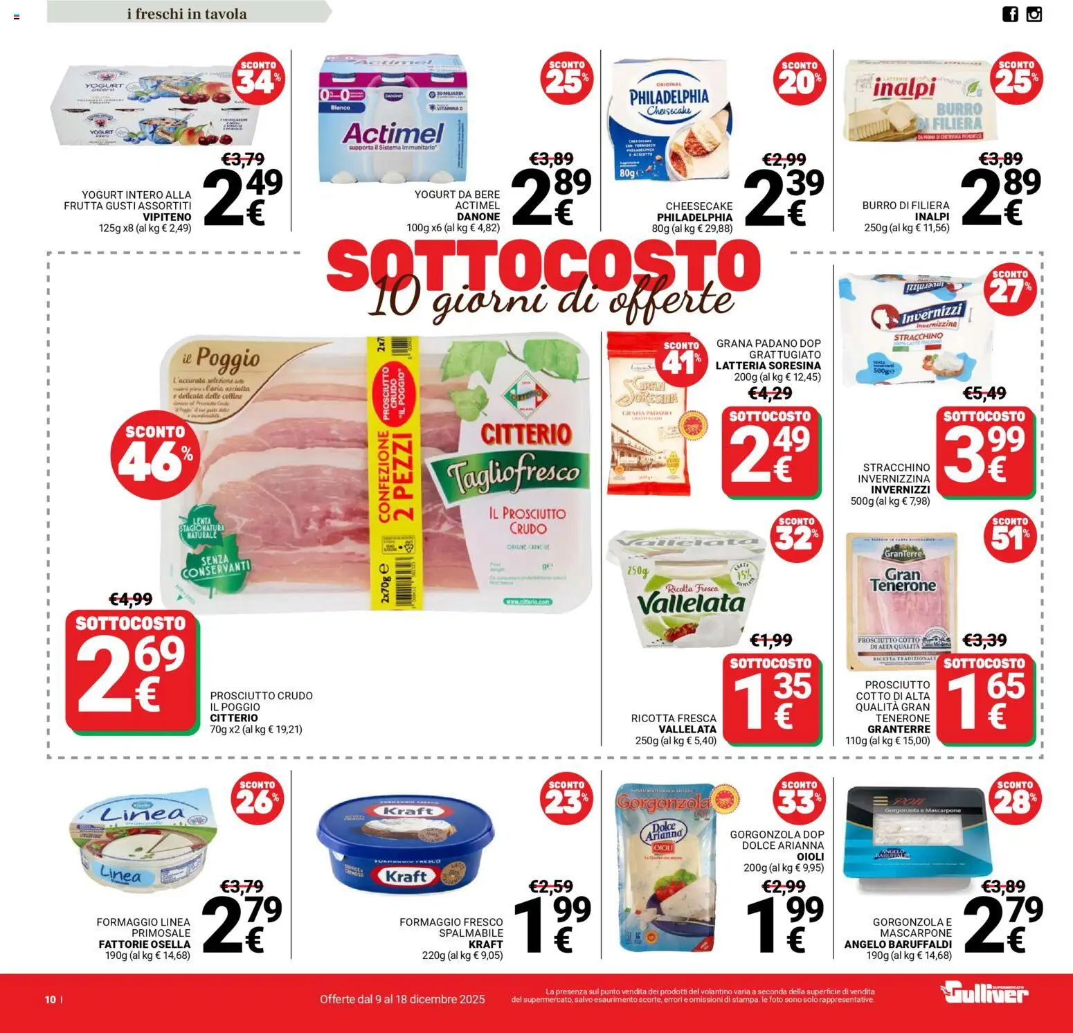 Volantino Gulliver del 09.12.2025 | Pagina: 10