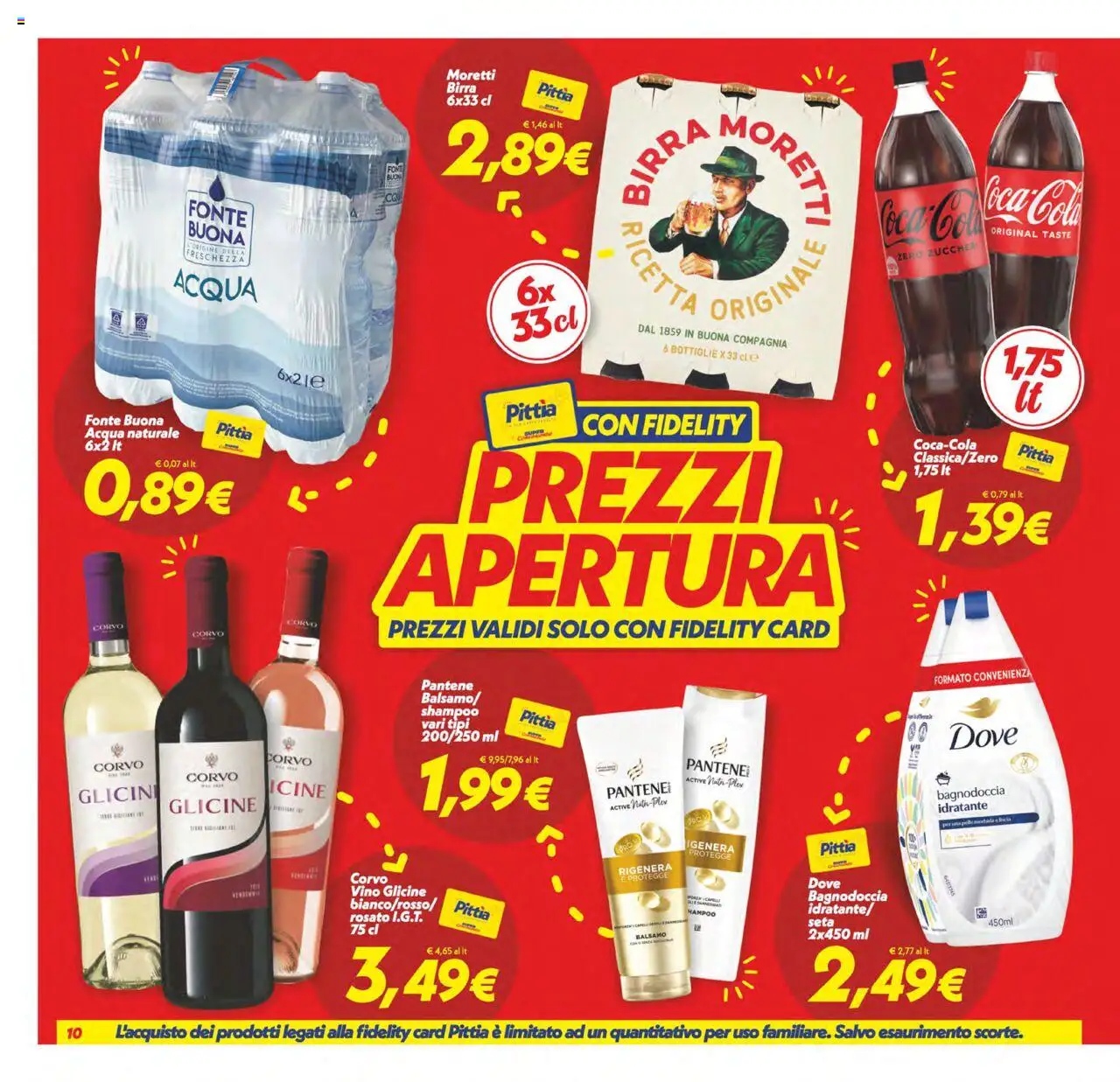 Volantino SuperConveniente del 18.09.2025 | Pagina: 10 | Prodotti: Balsamo, Birra, Vino, Acqua naturale