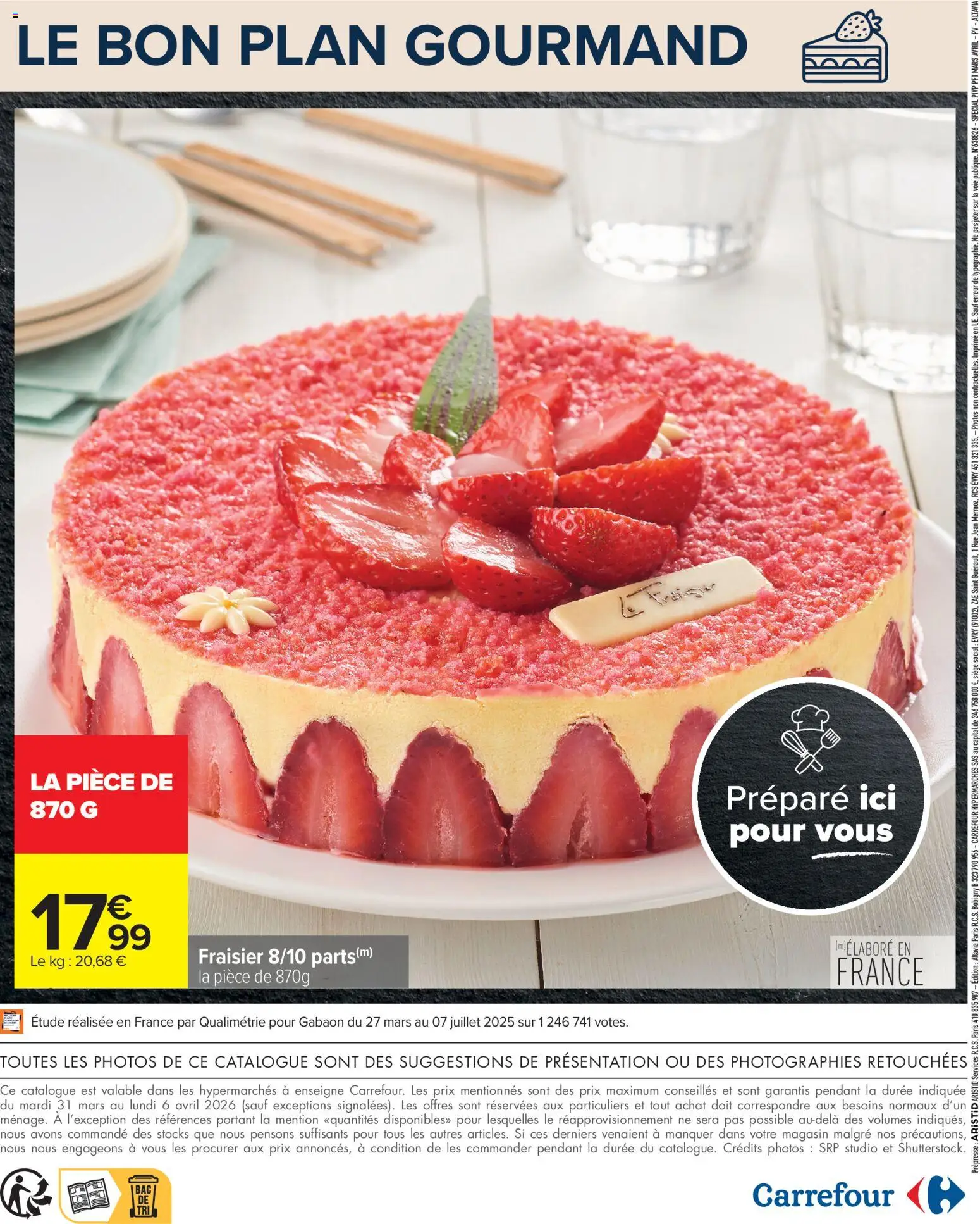 {H1} | Page: 8 | Produits: Fraisier