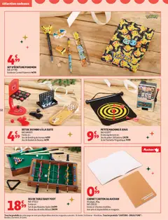 Auchan - Prévisualisation de Auchan - Bon Noël et Bonnes Affaires : Sélection cadeaux valide à partir de 02.12.2025 | Page: 32 | Produits: Bureau, Table, Notebook