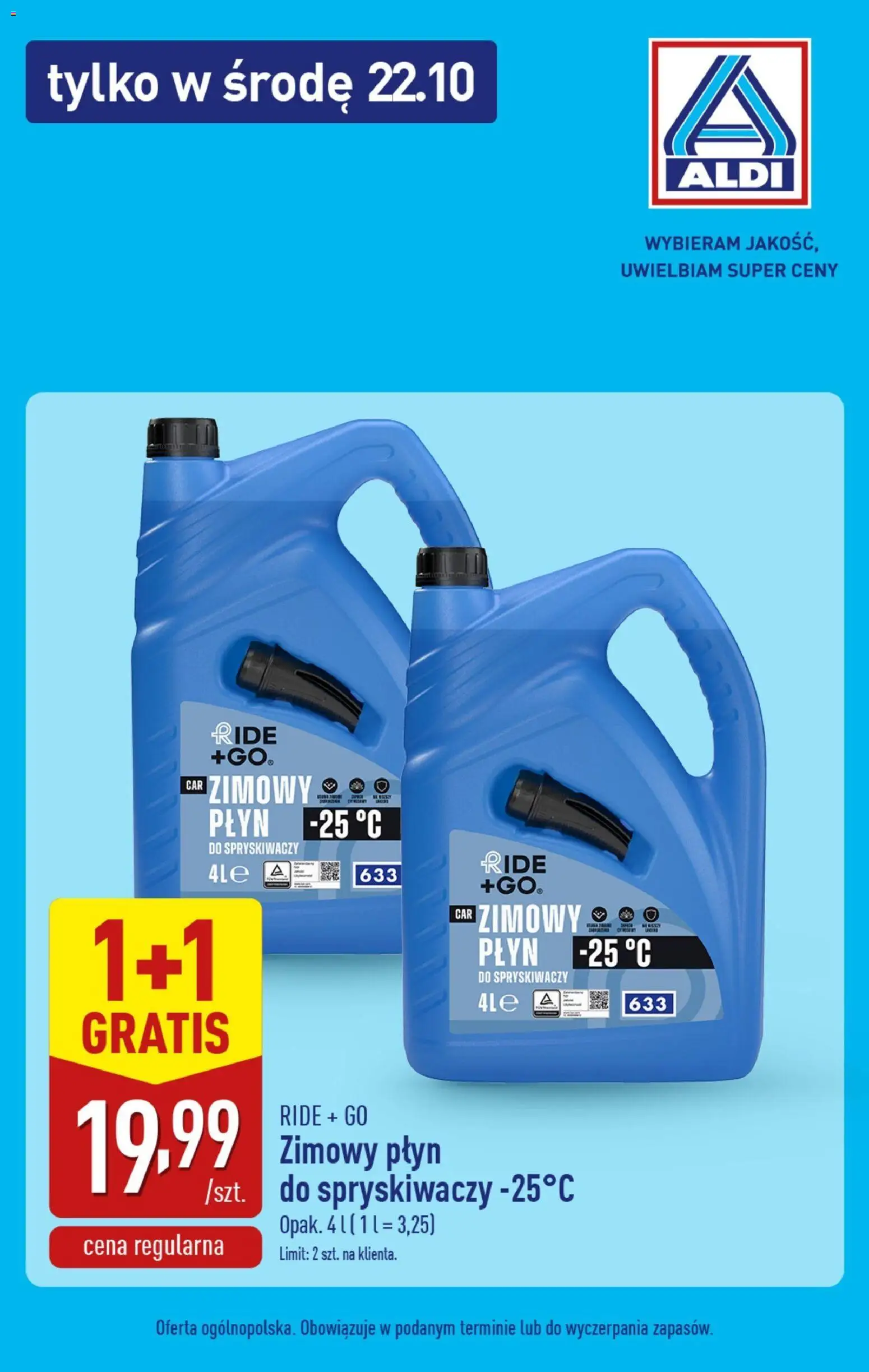 Aldi Gazetka - Tylko w środę od 22.10.2025 | Strona: 4