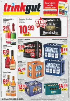 Trinkgut Prospekt ab 13.10.2025 gültig