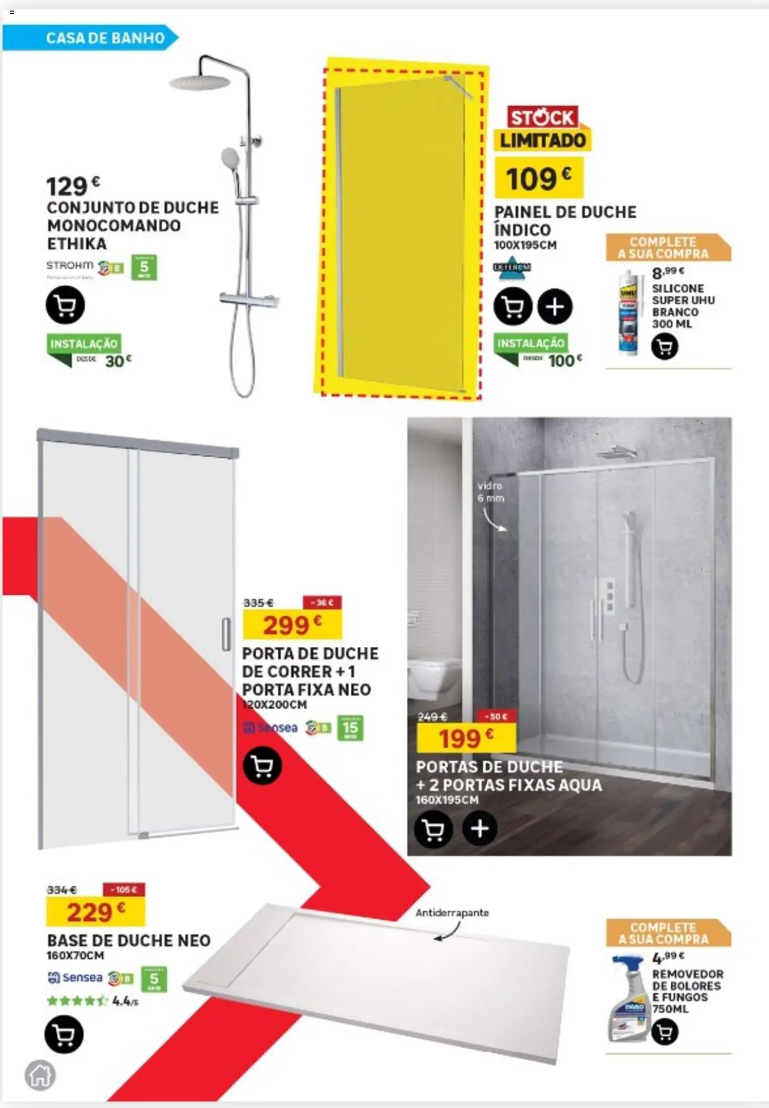 Leroy Merlin Portugal Continental │ válido de 13.11.2025 | Página: 14 | Produtos: Porta, Base, Portas, Casa de banho