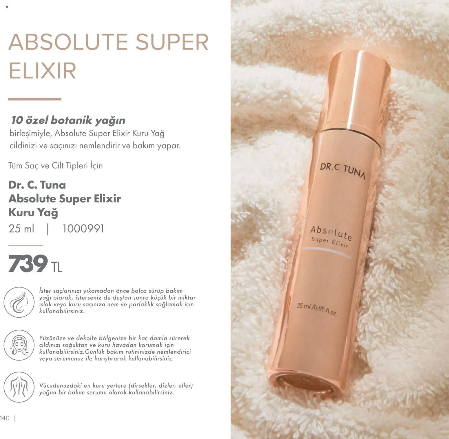 Farmasi Katalog - 01.01.2026 tarihinden itibaren geçerlidir | Sayfa: 140 | Ürünler: Yağ