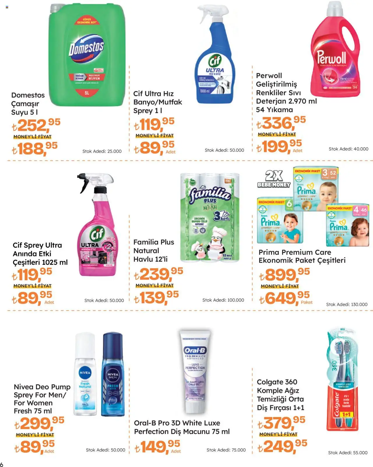 Migros Katalog - Migros Jet Dijital - 09.10.2025 tarihinden itibaren geçerlidir | Sayfa: 6 | Ürünler: Diş macunu, Diş fırçası, Bot, Saat