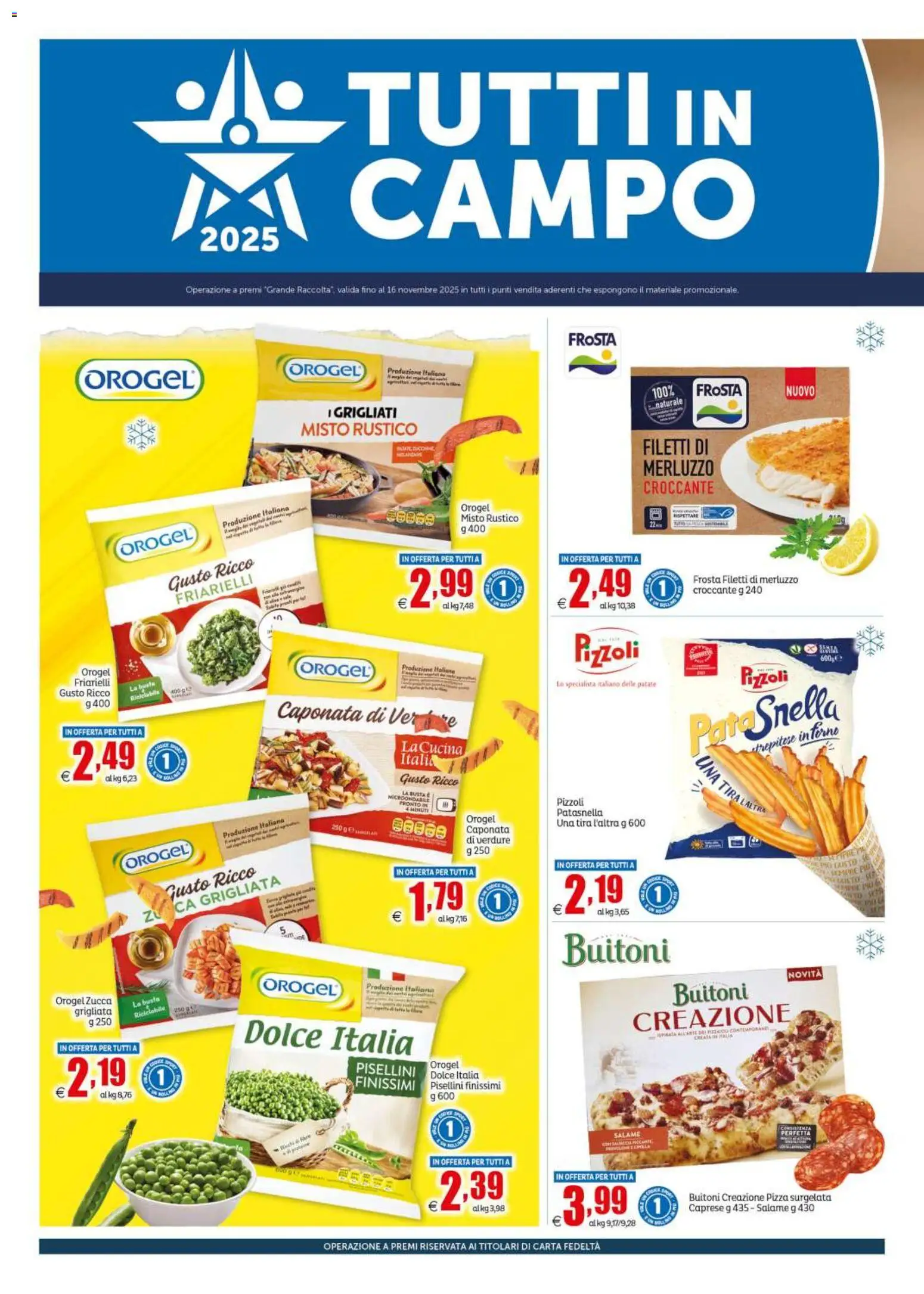 Volantino Elite Supermercati del 27.10.2025 | Pagina: 12 | Prodotti: Salame, Patate, Verdure, The