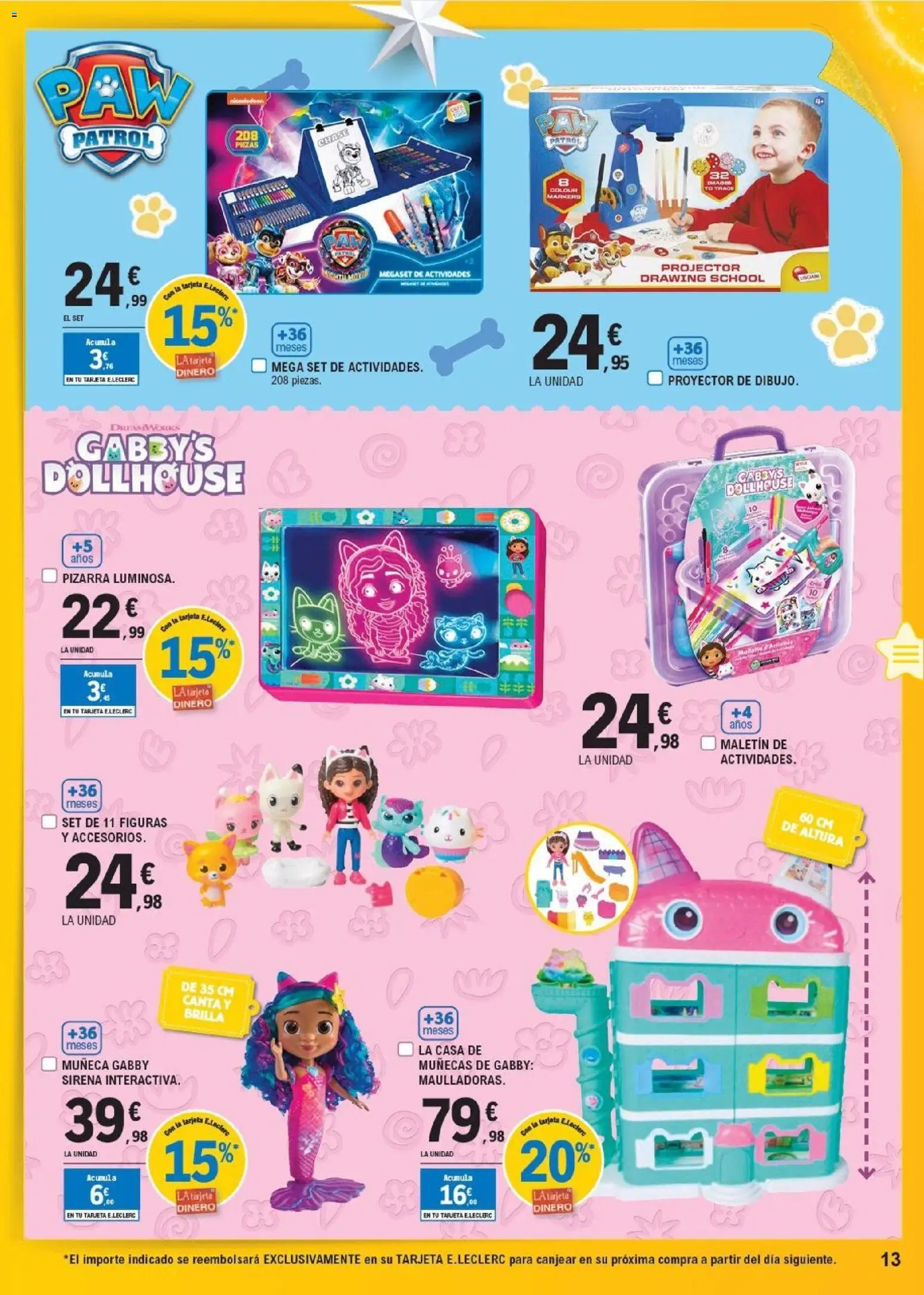 E.Leclerc - Juguetes  │ válido desde el 03.11.2025 | Página: 13 | Productos: Muñeca