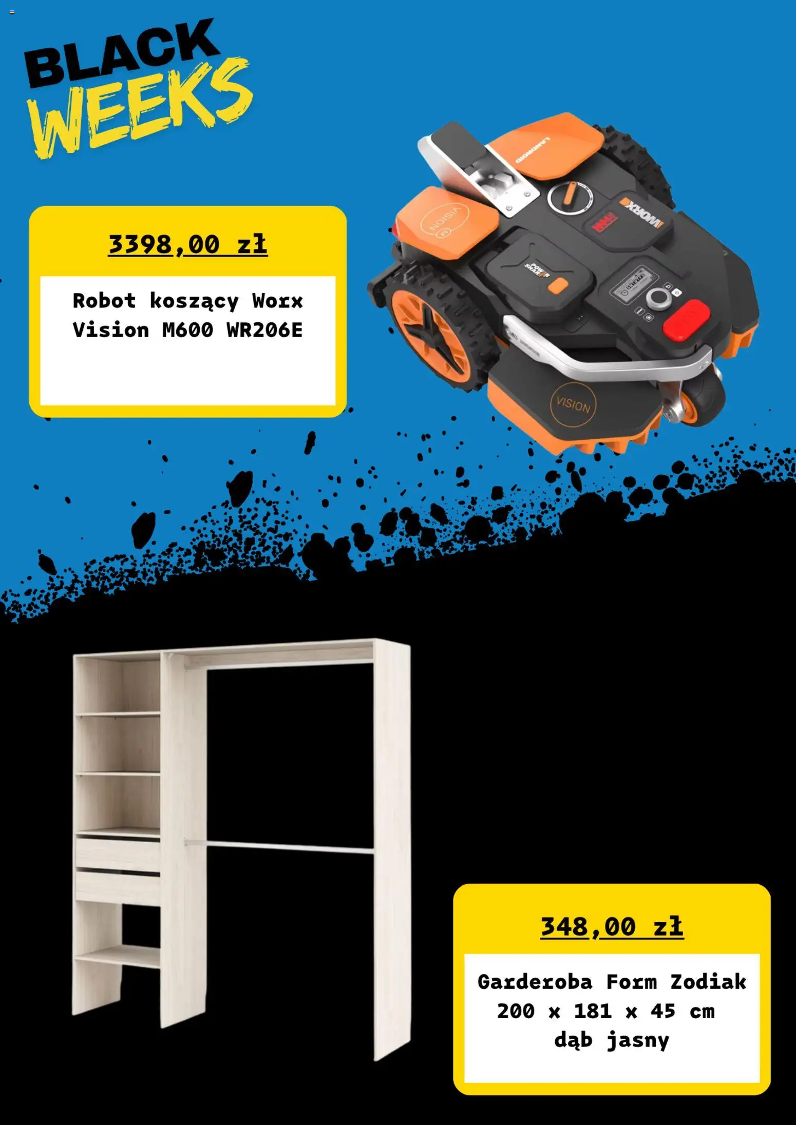 Castorama Black Friday od 19.11.2025 | Strona: 4 | Produkty: Robot