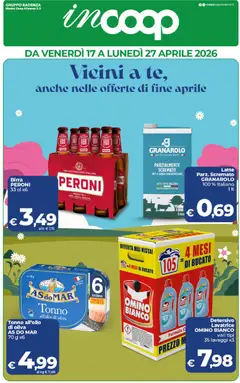 Anteprima del volantino COOP volantino inCoop Sicilia valido a partire dal 17.04.2026