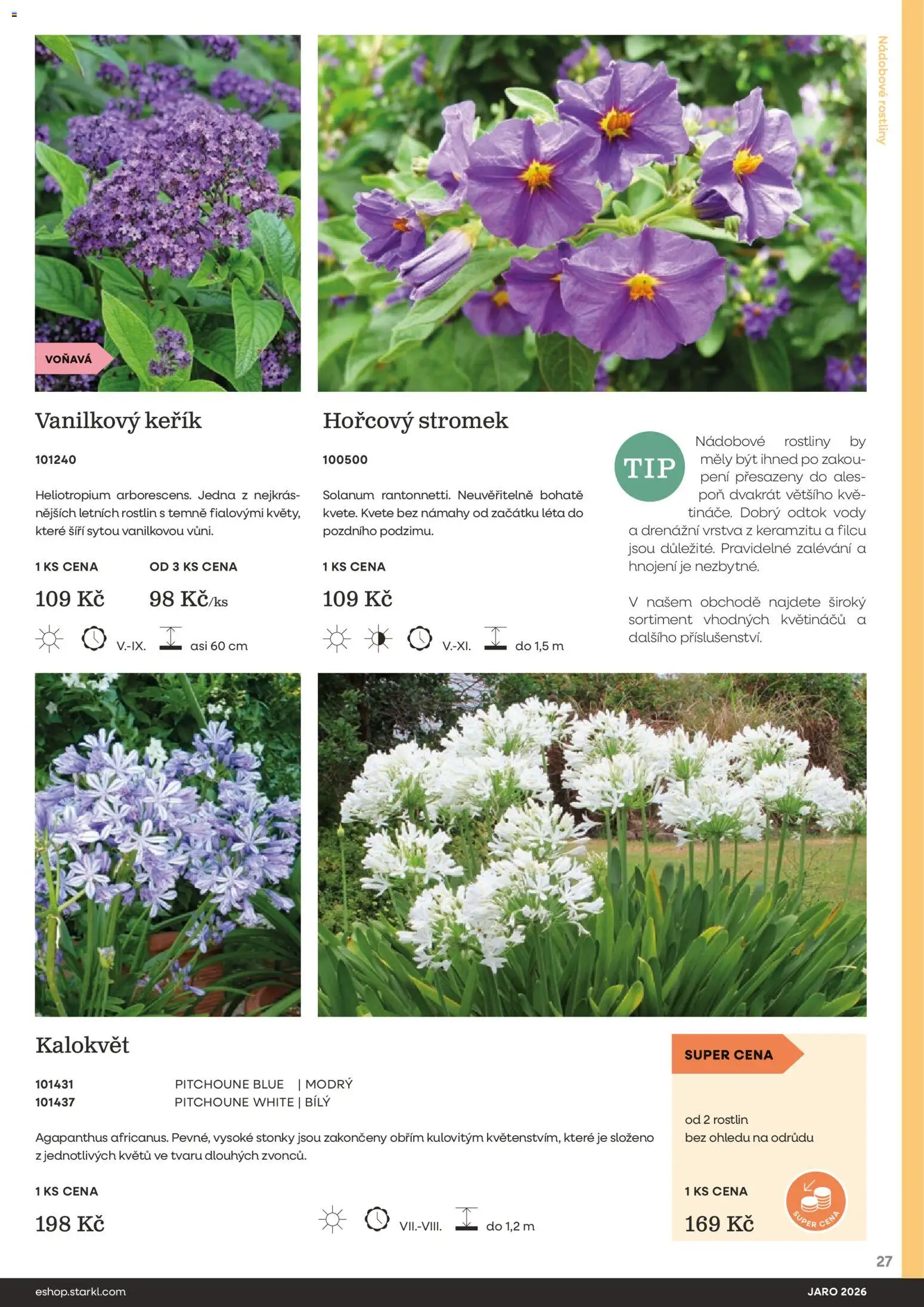 Starkl katalog Jaro 2026 od 25.02.2026 | Strana: 27 | Produkty: Rostliny