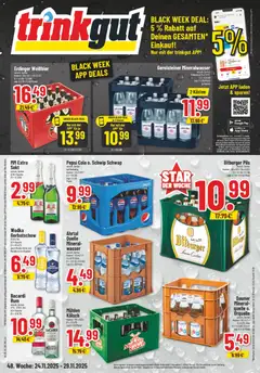 Trinkgut Prospekt ab 24.11.2025 gültig