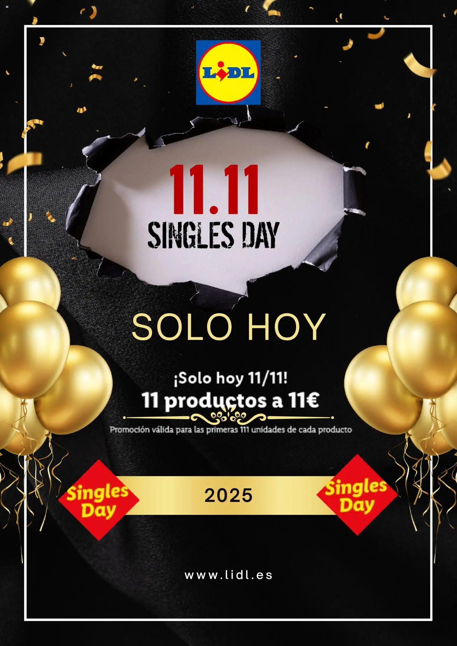 Lidl Singles´day │ válido desde el 11.11.2025 | Página: 1