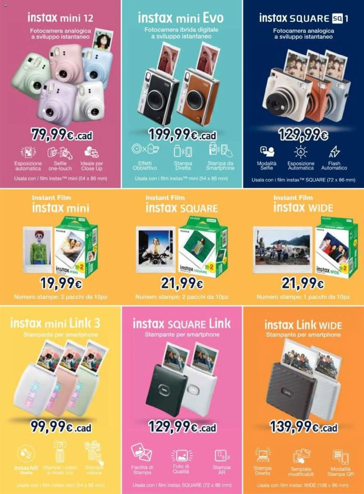 Volantino Unieuro del 17.04.2026 | Pagina: 41 | Prodotti: Smartphone, Stampante, Fotocamera, Stampa