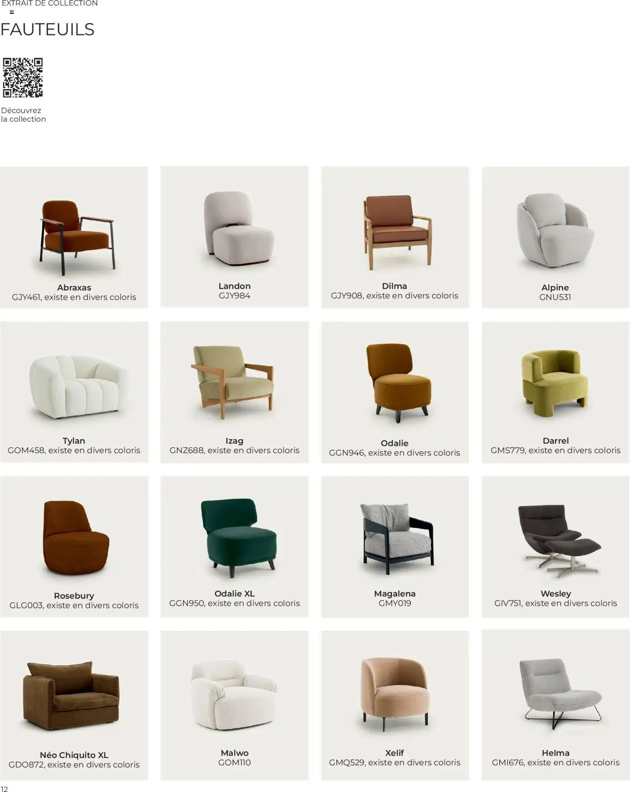 {H1} | Page: 12 | Produits: Canapé