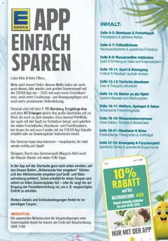 nah & gut Prospekt 	 - gültig ab dem 18.08.2025 | Seite: 10 | Produkte: Fußball, Handball, Eis