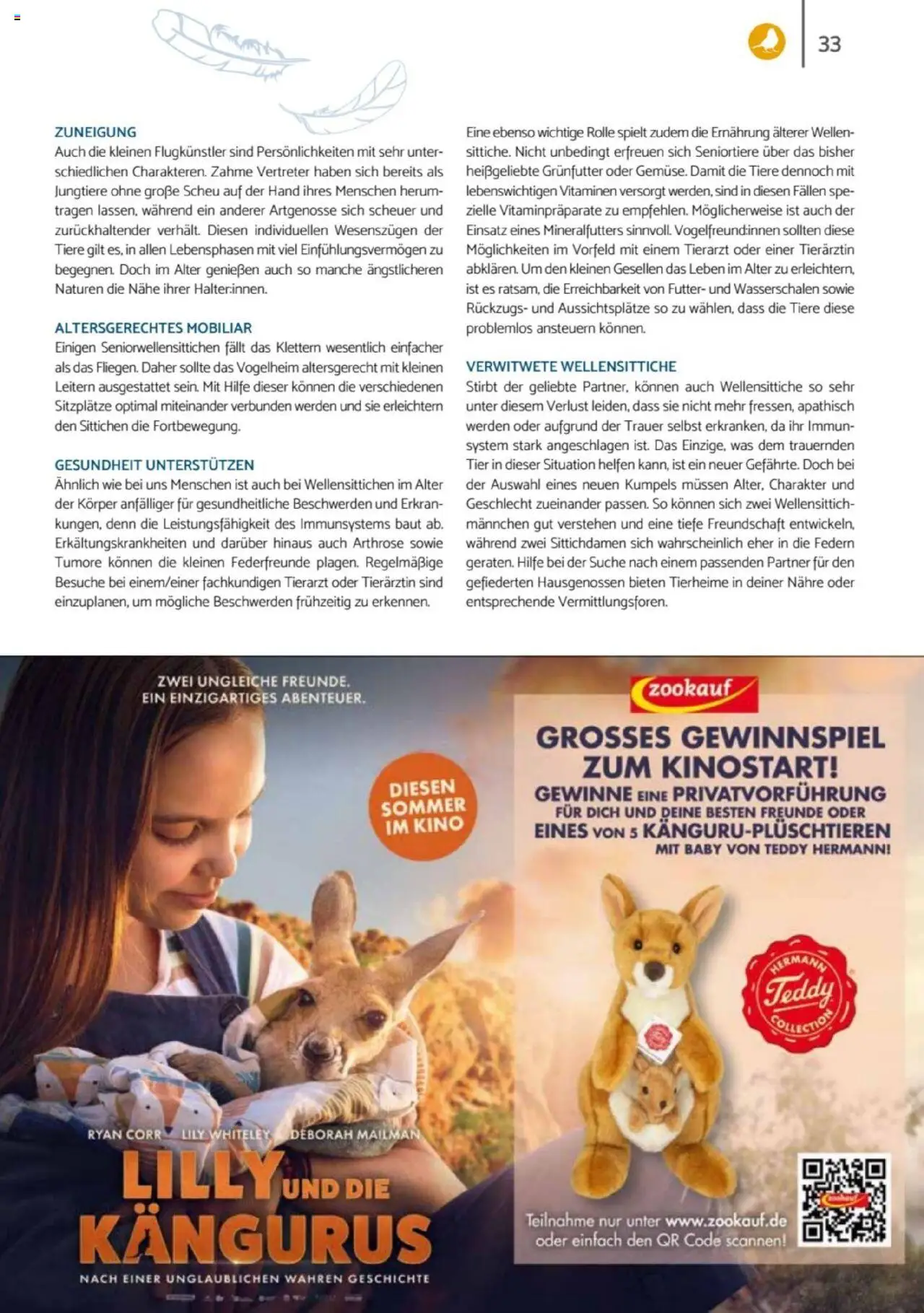 zookauf  Heimtier Journal - gültig ab dem 21.07.2025 | Seite: 33