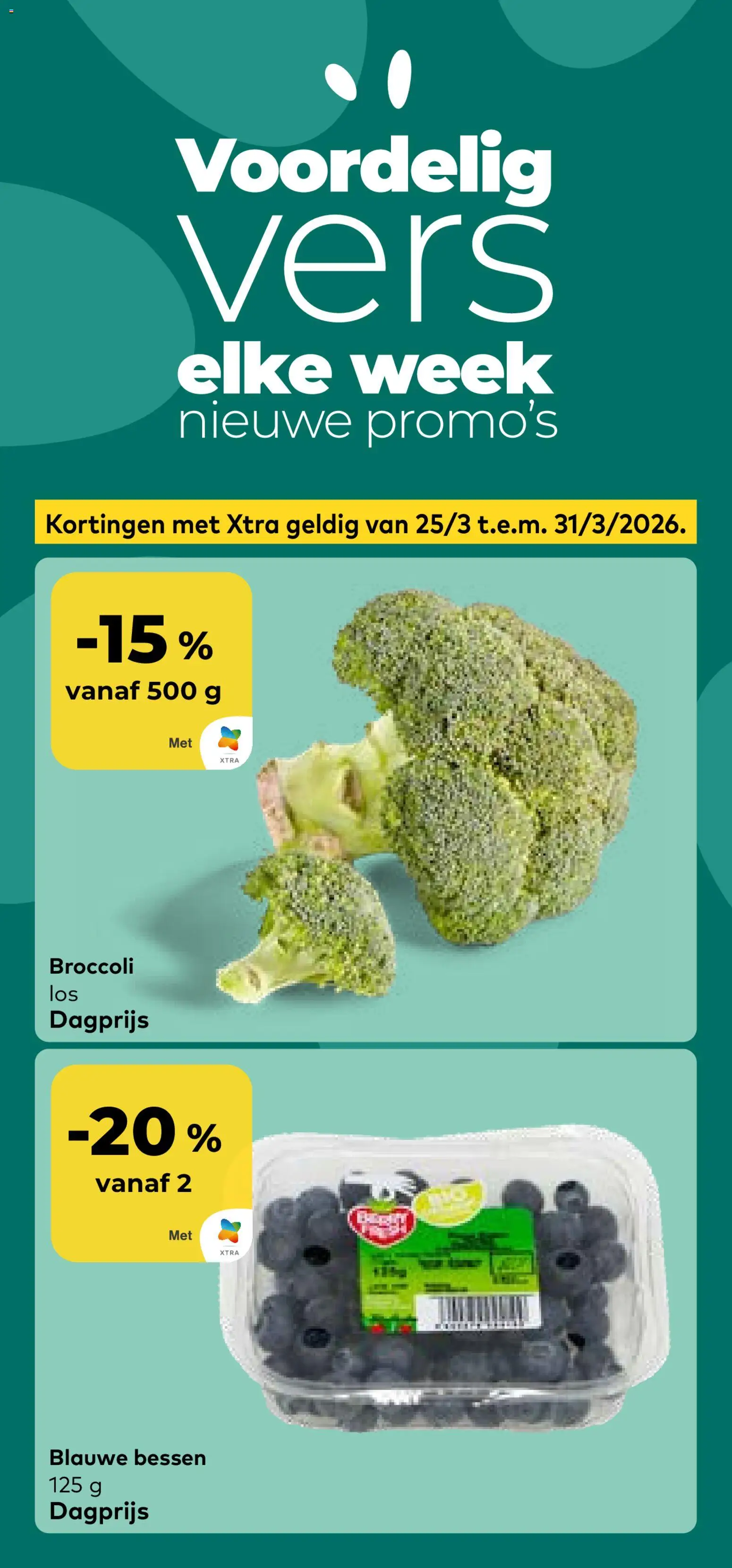 {H1} | Pagina: 2 | Producten: Broccoli