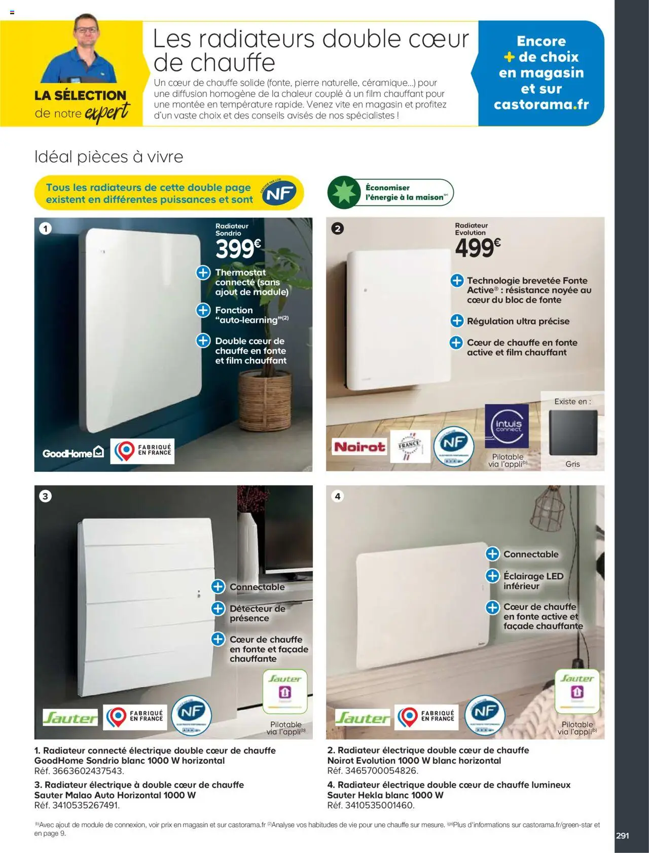 {H1} | Page: 291 | Produits: Radiateur