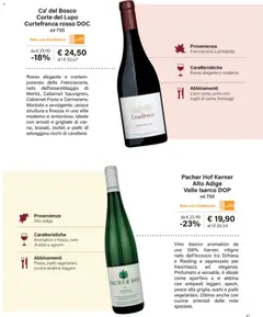 Anteprima del volantino Iperal volantino La Primavera valido a partire dal 18.03.2026 | Pagina: 47 | Prodotti: Pesce, Agrumi, Vino bianco, Aperitivo