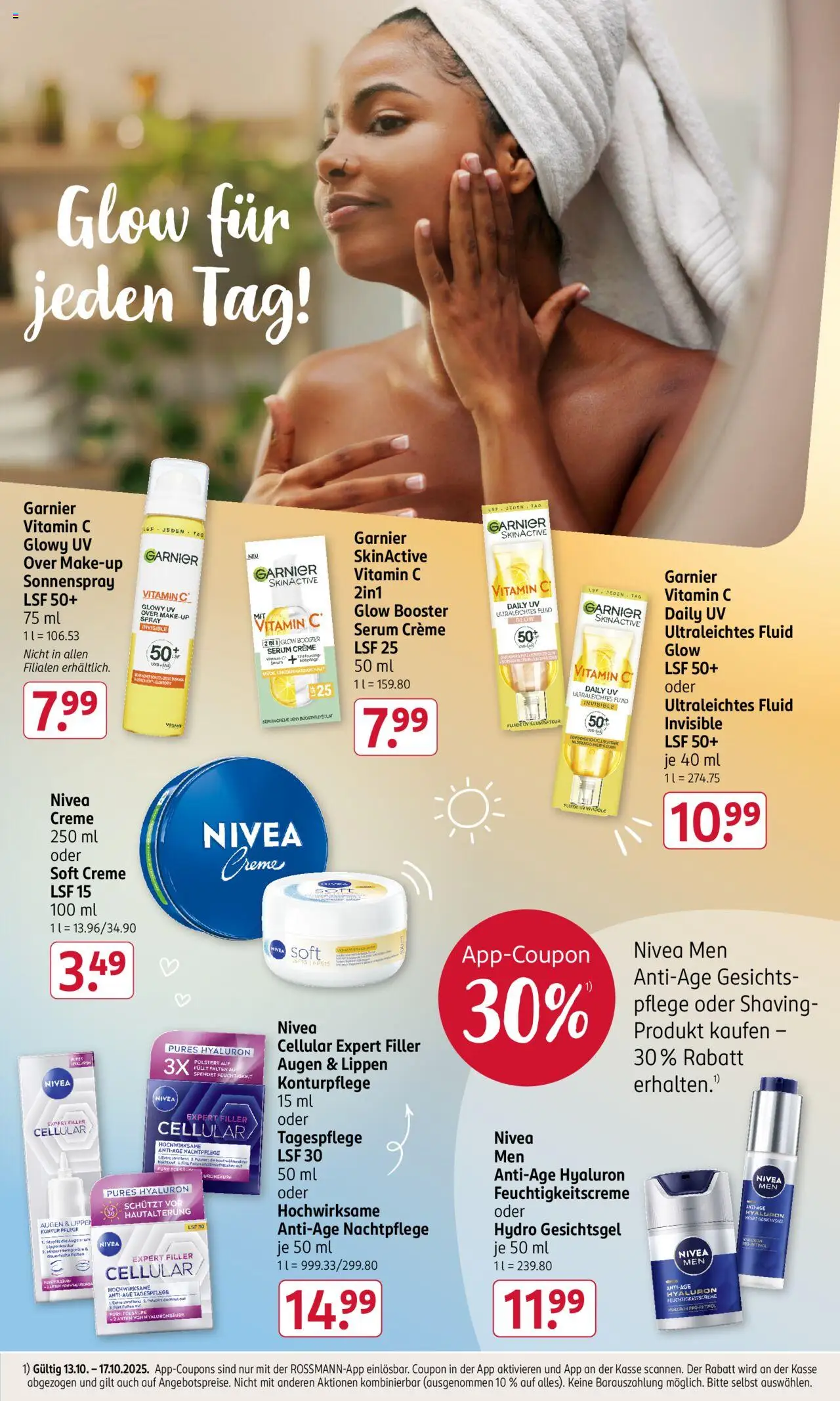 Rossmann Prospekt 	 – gültig ab 13.10.2025 | Seite: 23 | Produkte: Make-up, Creme, Serum