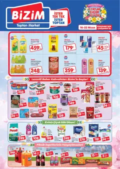 16.04.2026 tarihinden itibaren geçerli olan Bizim Toptan kataloğu önizlemesi