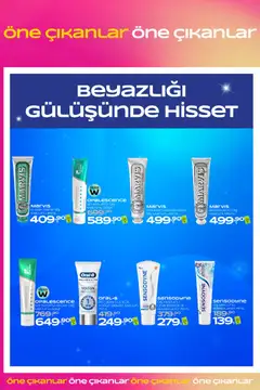 02.01.2026 tarihinden itibaren geçerli olan Watsons kataloğu önizlemesi | Sayfa: 24 | Ürünler: Diş macunu, Nane