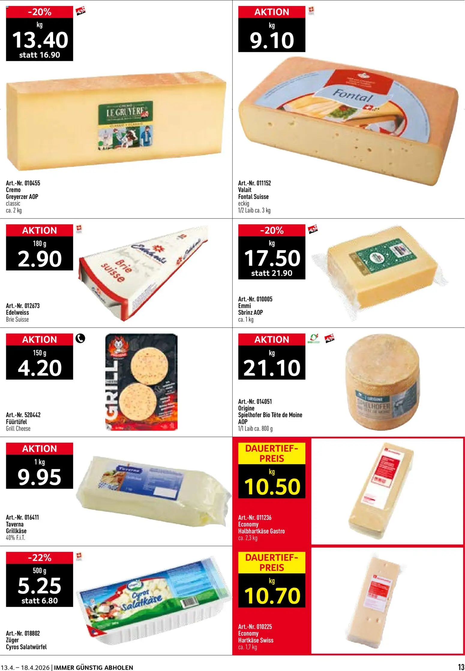 Prodega aktionen – gültig ab 13.04.2026 | Seite: 13 | Produkte: Grill