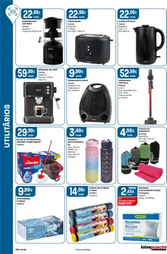 Pré-visualização Intermarché folheto válido de 15.01.2026 | Página: 46 | Produtos: Balde, Espremedor, Torradeira, Café