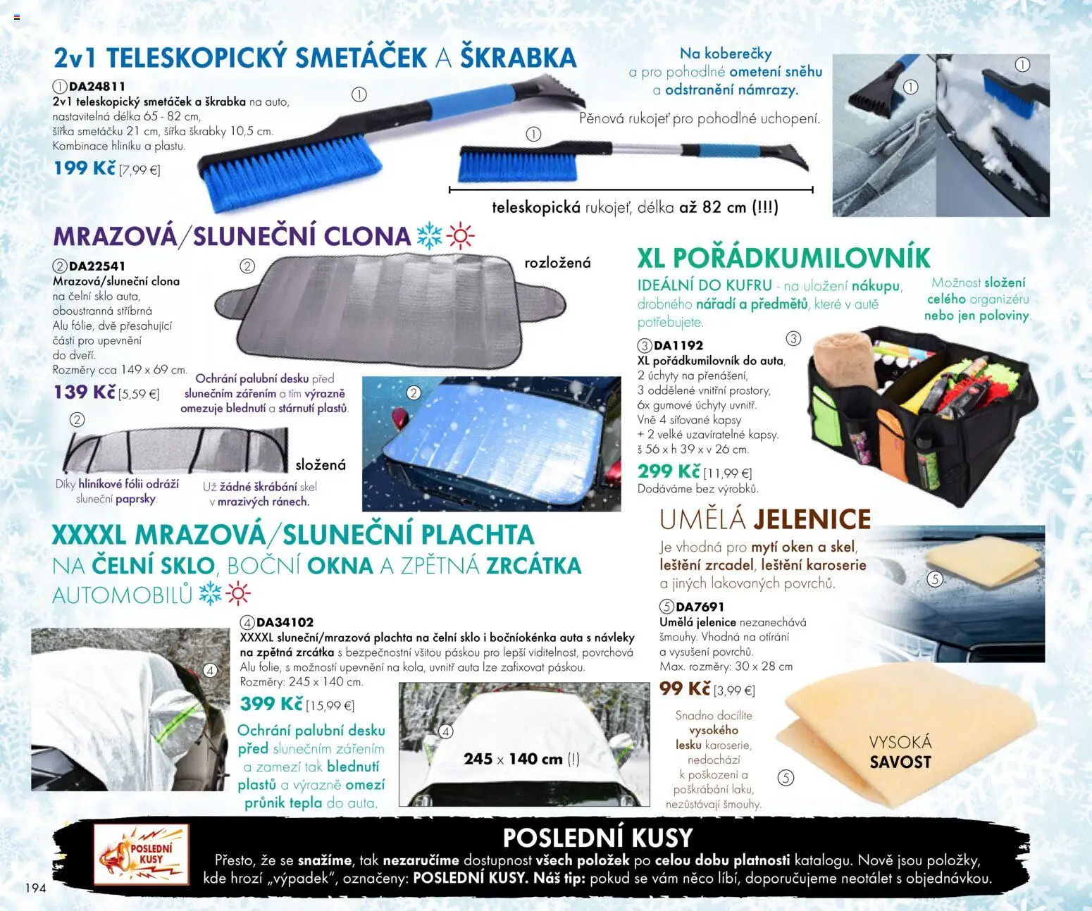 Nové Dedra akcie – leták je platný od 01.11.2025 | Strana: 94 | Produkty: Plachta