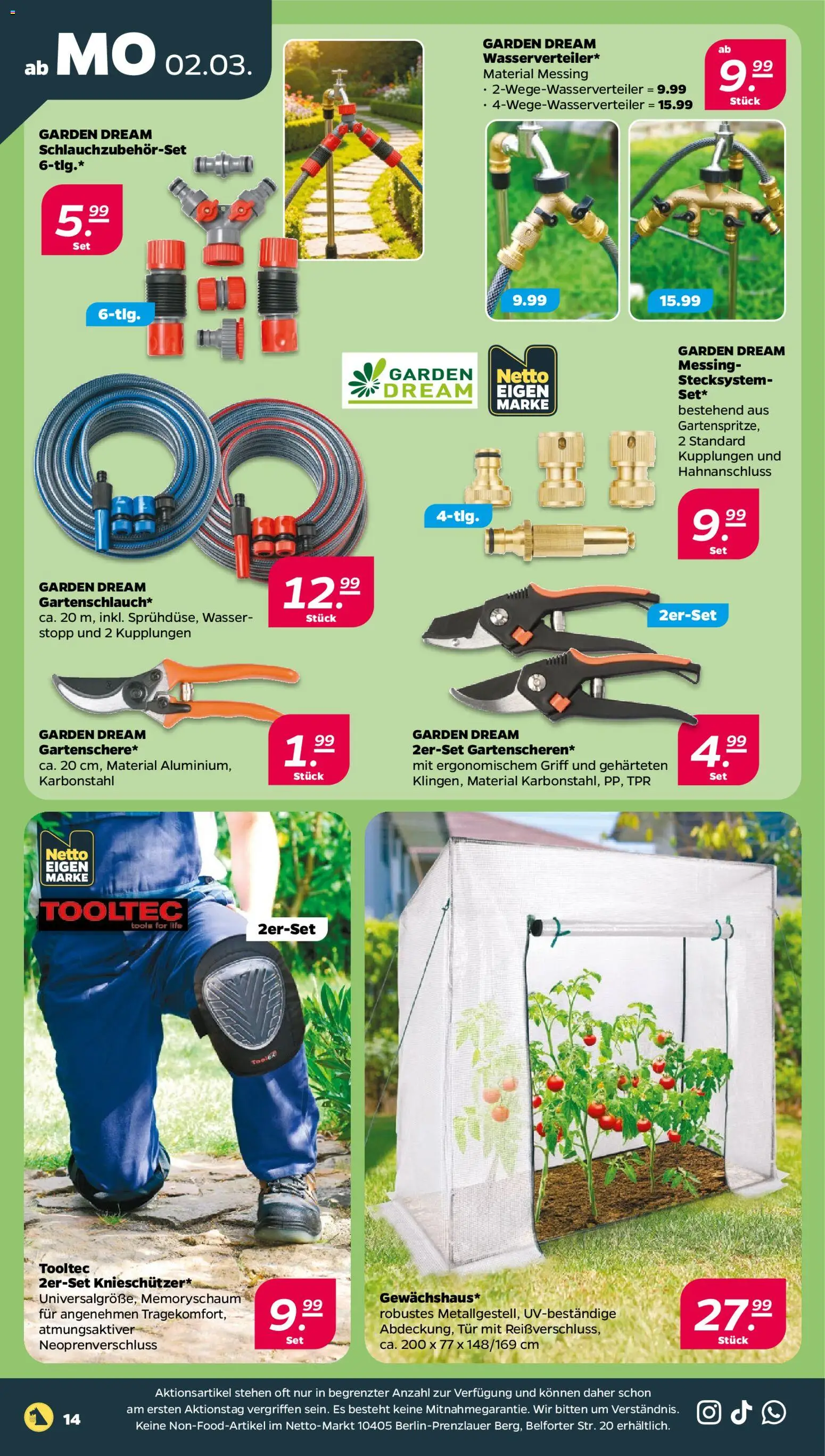 Netto Prospekt 	 – gültig ab 02.03.2026 | Seite: 18 | Produkte: Tür, Wasser