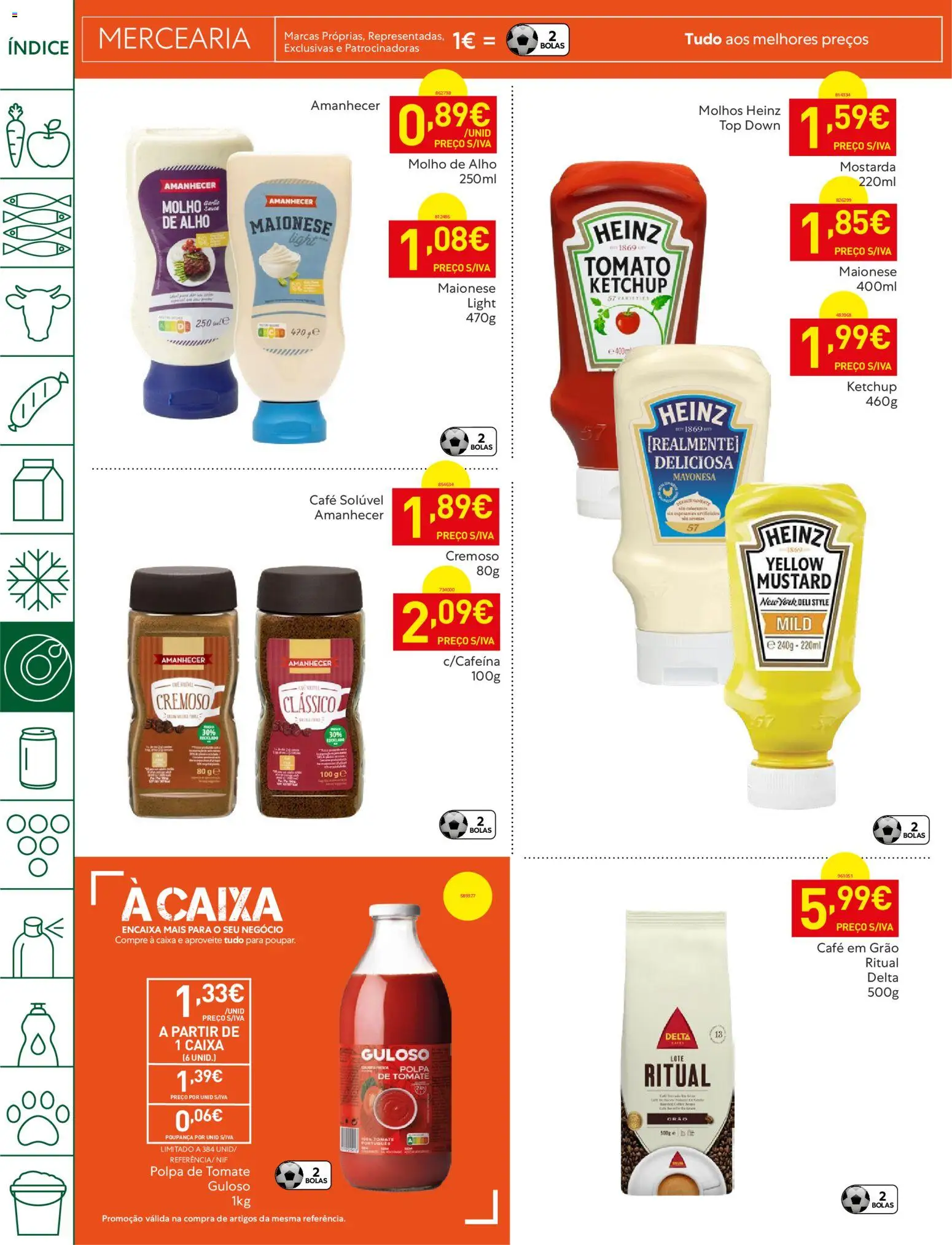 Recheio folheto │ válido de 28.04.2026 | Página: 26 | Produtos: Top, Café, Tomate, Ketchup