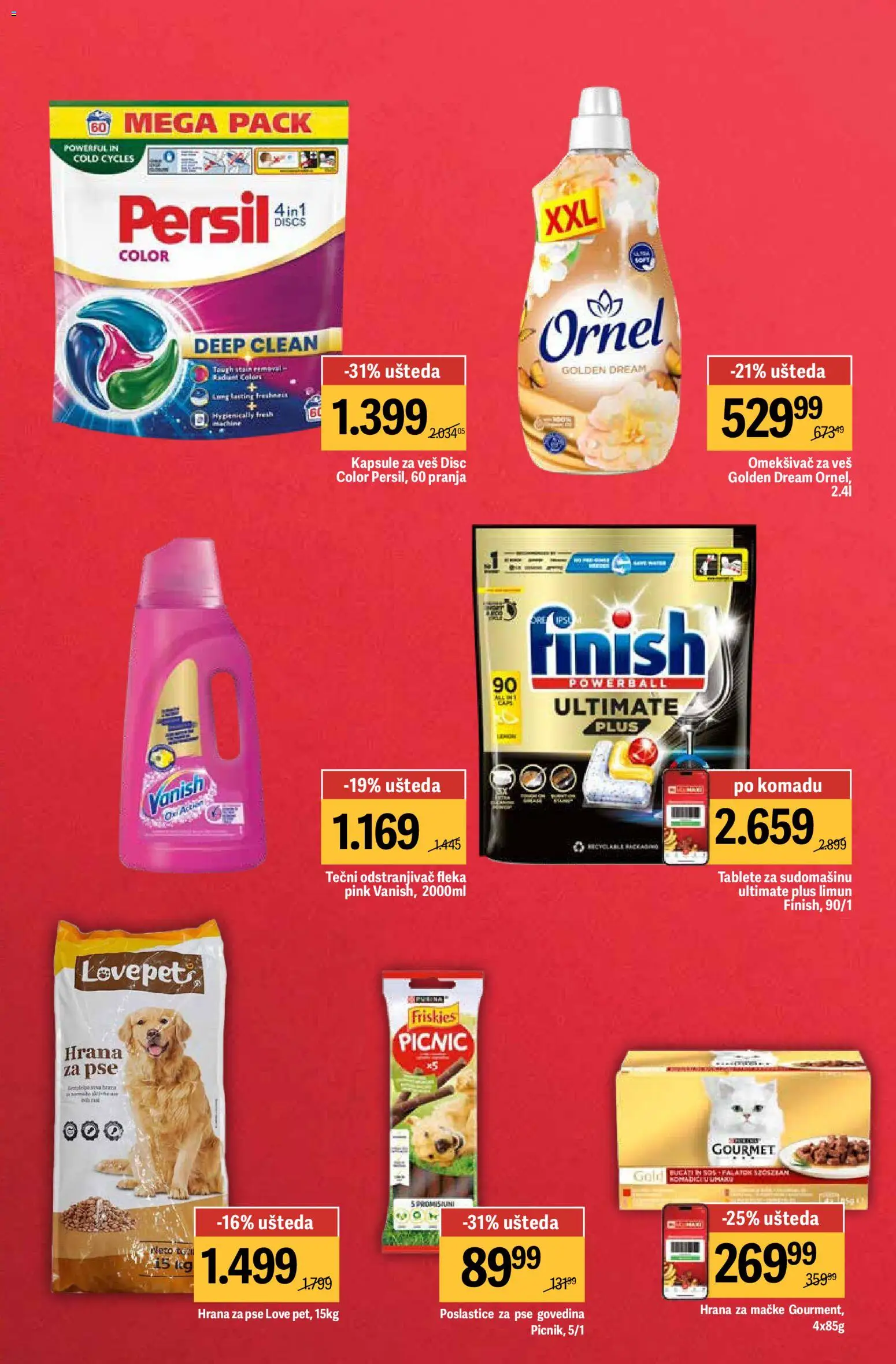 Mega Maxi katalog - važi od 13.04.2026 | Strana: 7 | Proizvode: Govedina, Kapsule, Limun, Persil