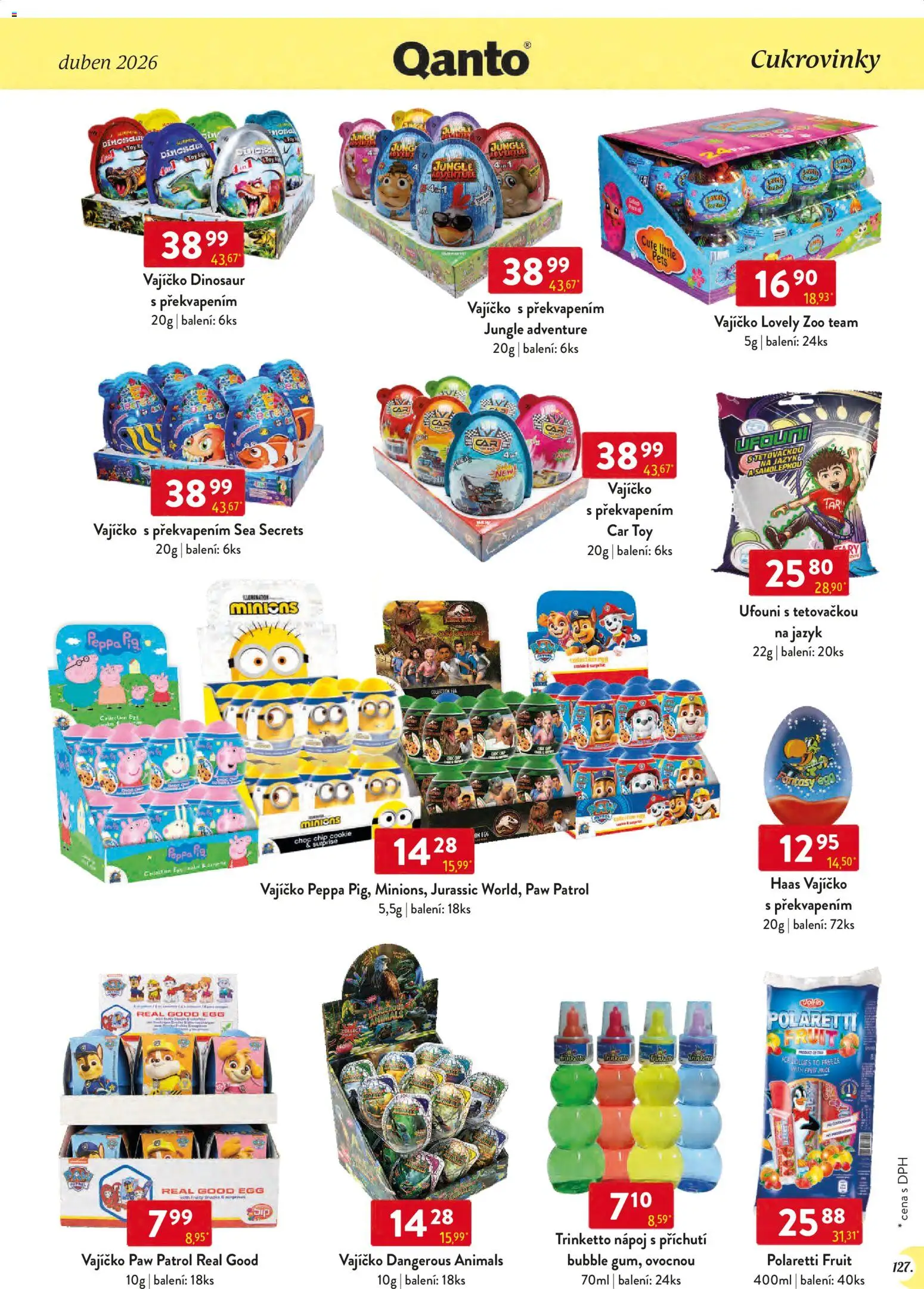 Astur & Qanto leták - Velkoobchod 04/2026 od 01.04.2026 | Strana: 127