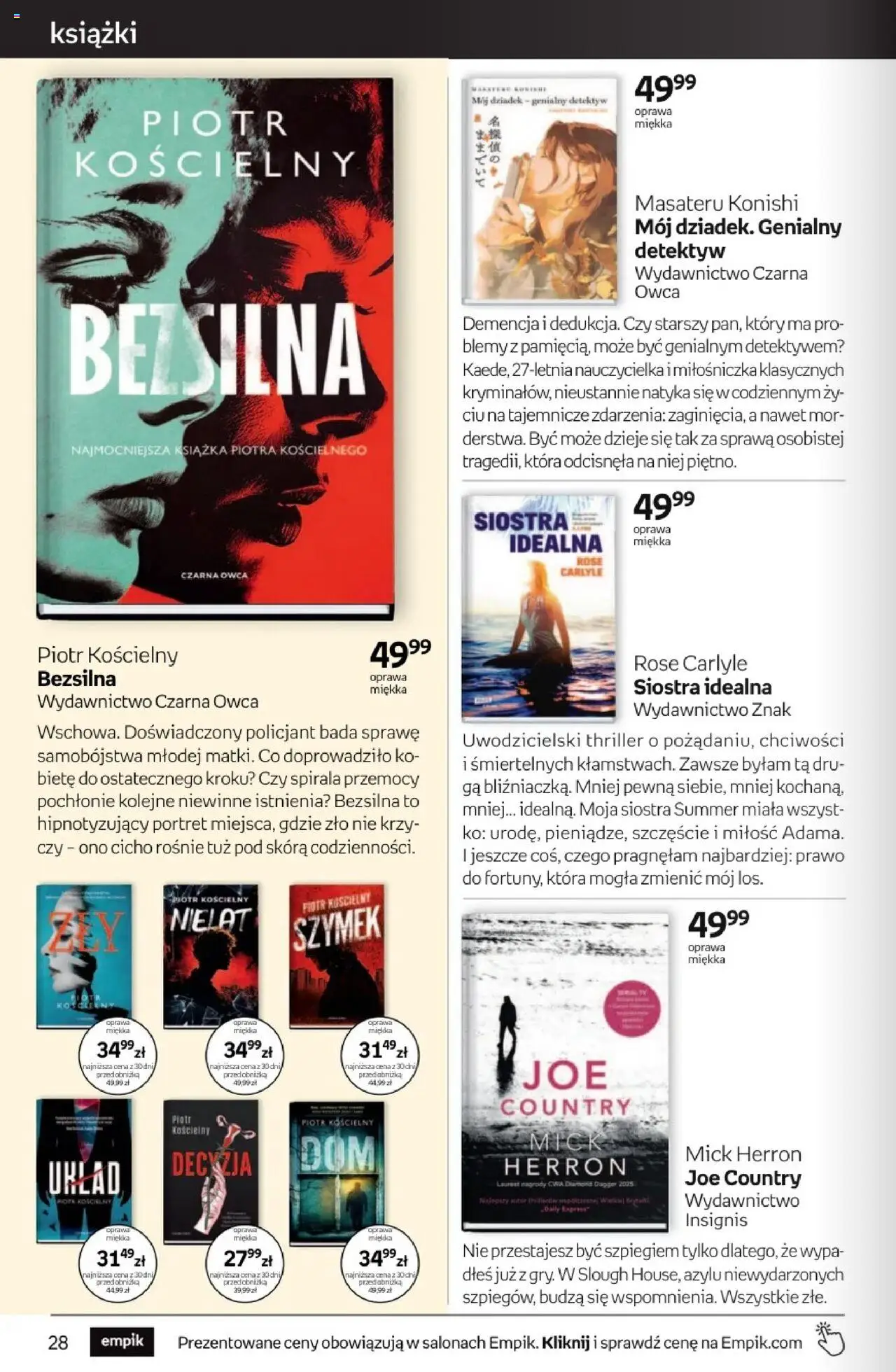Empik promocje od 24.09.2025 | Strona: 28 | Produkty: Książki