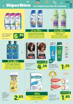 Vista previa HiperDino folleto válido desde el 26.12.2025 | Página: 33 | Productos: Tinte, Champú, Baño