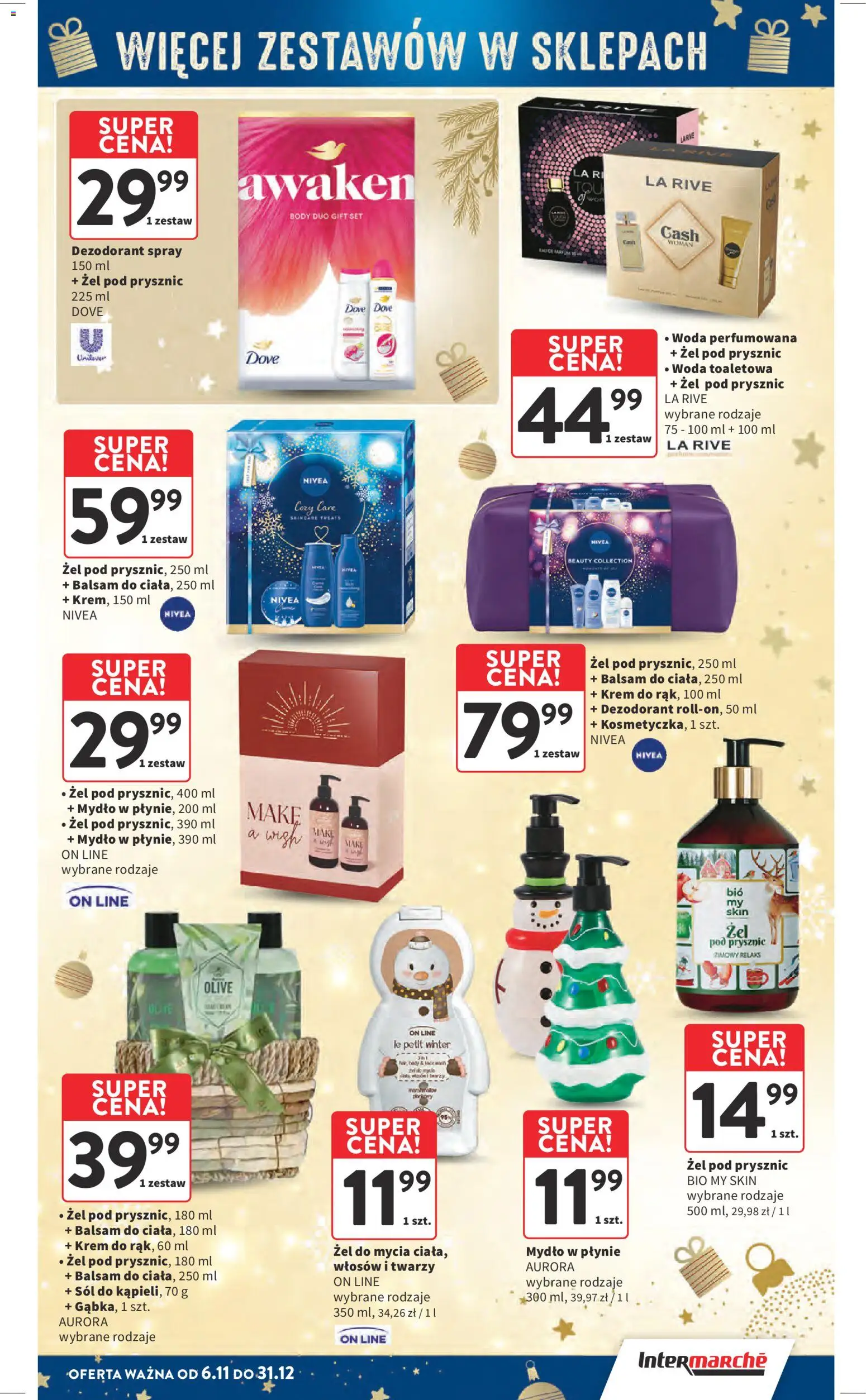 Intermarche Gazetka od 13.11.2025 | Strona: 13 | Produkty: Prysznic, Mydło, Żel pod prysznic, Dezodorant