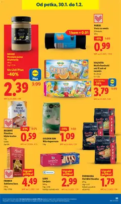 DELUXE Premium namaz od pistacija, Premium namaz od pistacija, 190 g - Pregled kataloga iz trgovine Lidl, vrijedi od 26.01.2026 | Stranica: 55