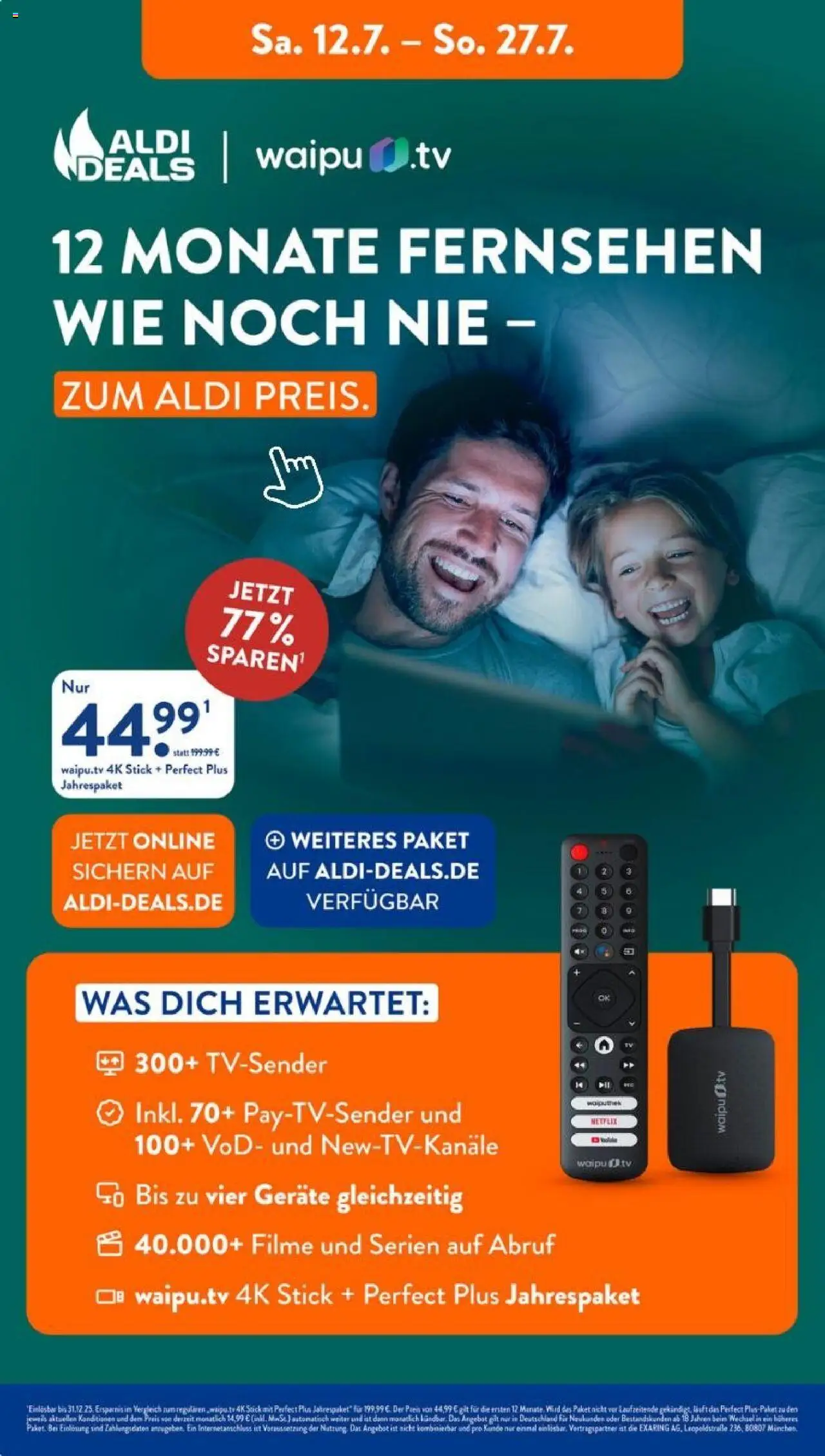 Aldi Süd Prospekt 	 - gültig ab dem 21.07.2025 | Seite: 40 | Produkte: Top, Xbox, Apple
