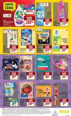 Náhled letáku Billa Velký leták od 15.04.2026 | Strana: 26 | Produkty: Jelen, Pedigree, Ariel, Domestos
