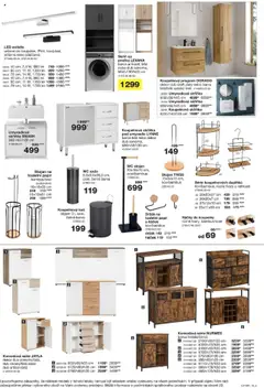Sconto nábytek leták od 06.08.2025 | Strana: 16 | Produkty: Modely, Skříňka, Umyvadlo, Koupelnová skříňka