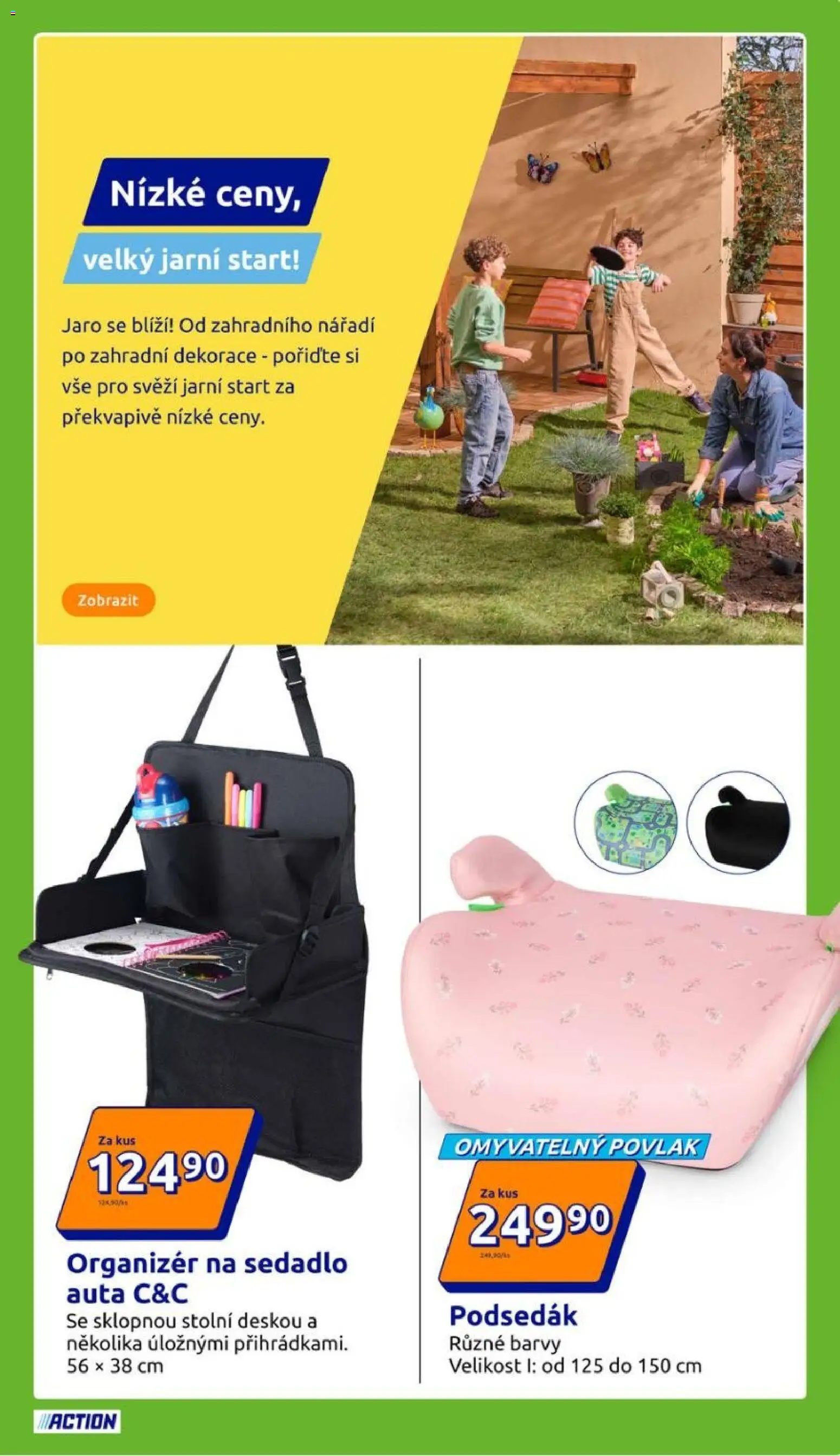Action leták od 01.04.2026 | Strana: 17 | Produkty: Organizér, Podsedák, Barvy, Dekorace