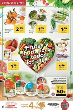 Vista previa Eroski - Feliz día de Reyes válido desde el 05.01.2026 | Página: 2 | Productos: Té, Ensalada